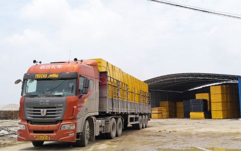 廣東惠州客戶訂購(gòu)1.4建筑木模板